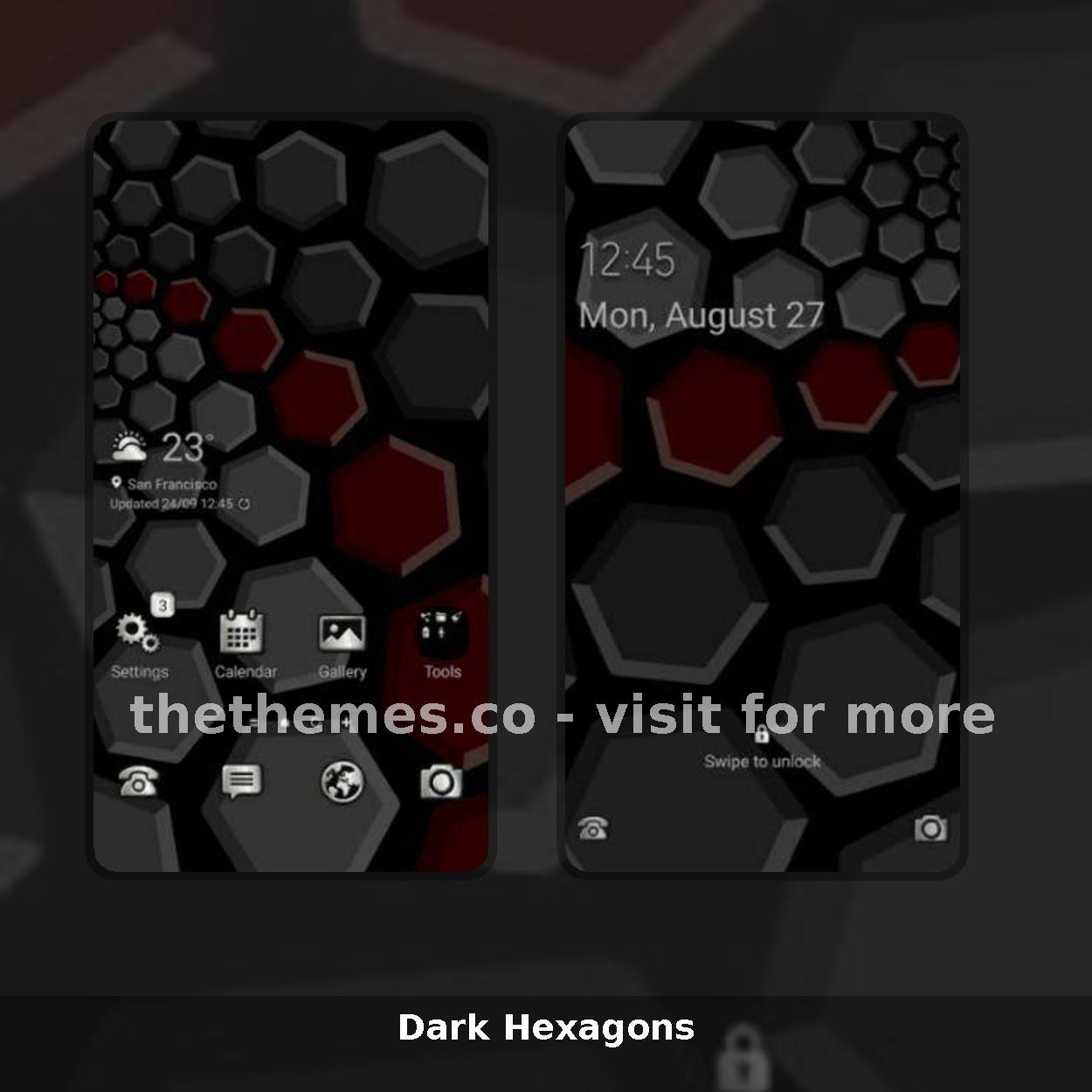 Dark Hexagons