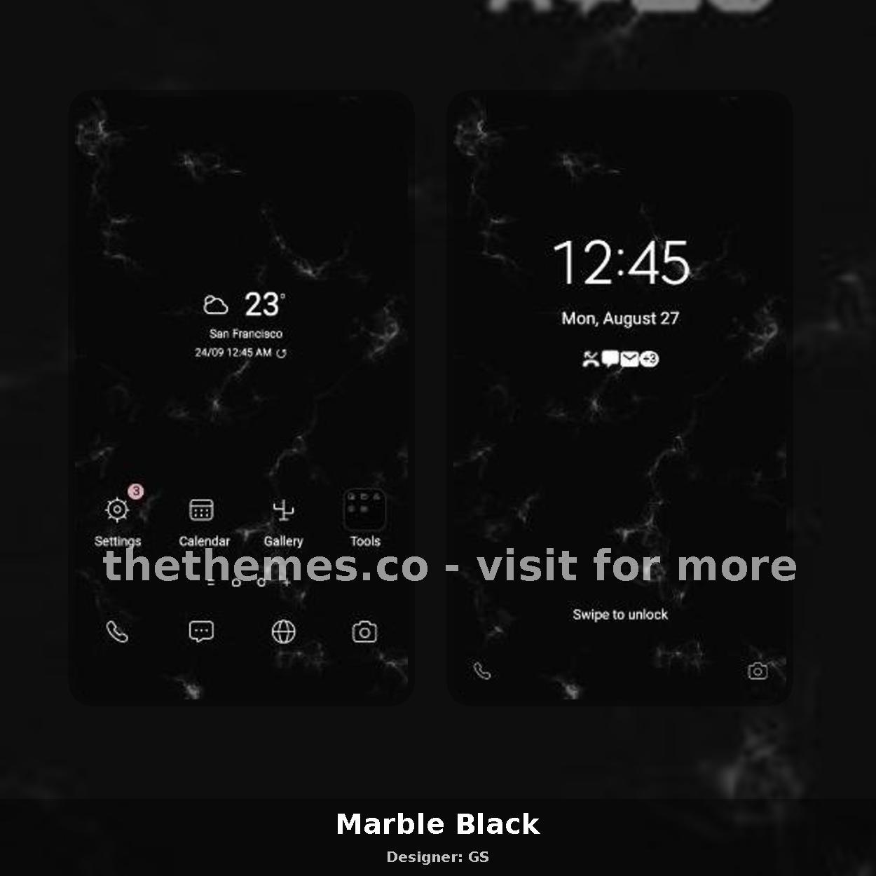 Marble Black