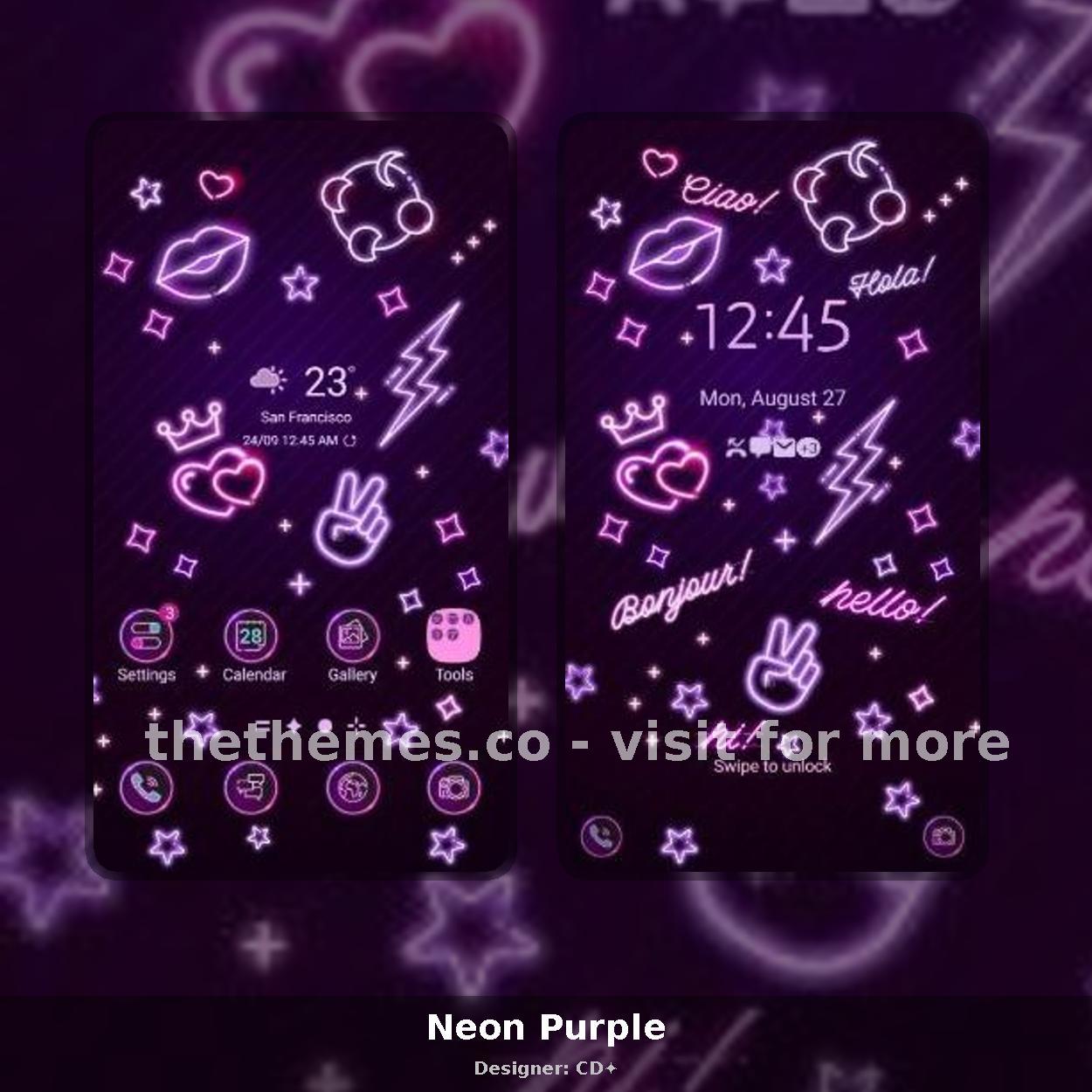 Neon Purple