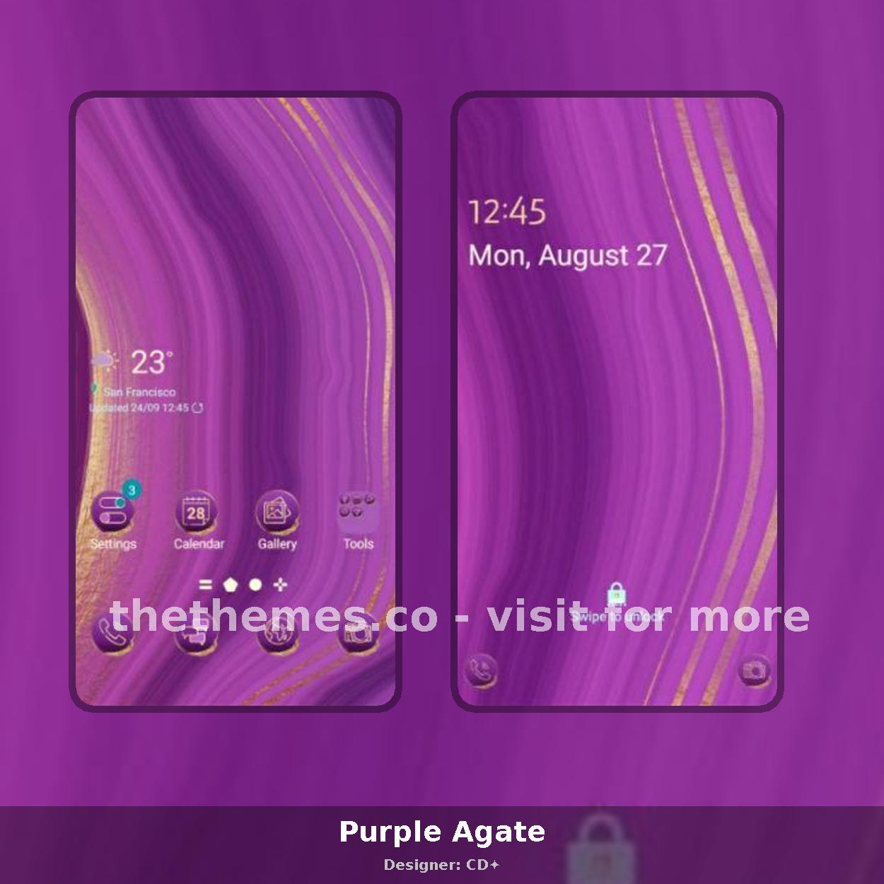 Purple Agate