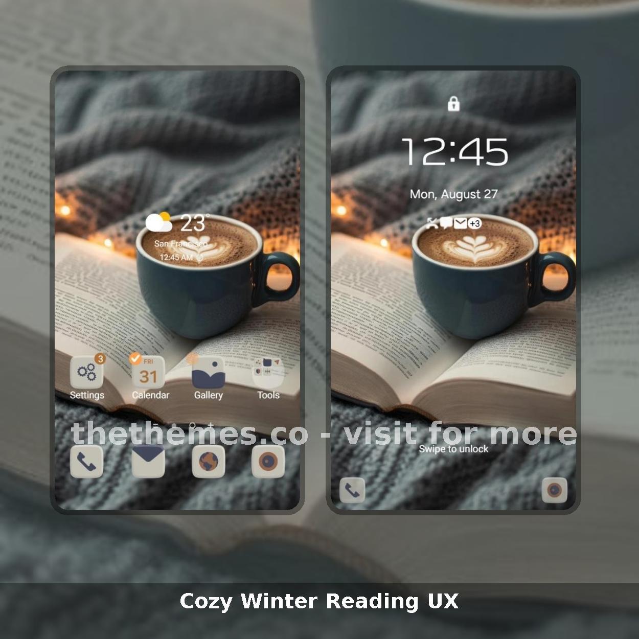 Cozy Winter Reading UX