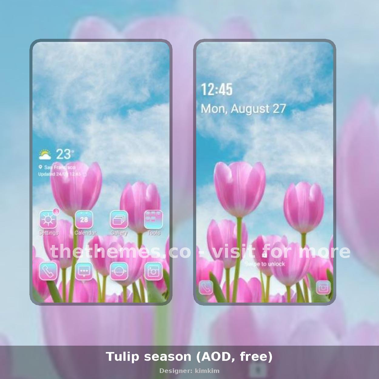 Tulip season (AOD, free)