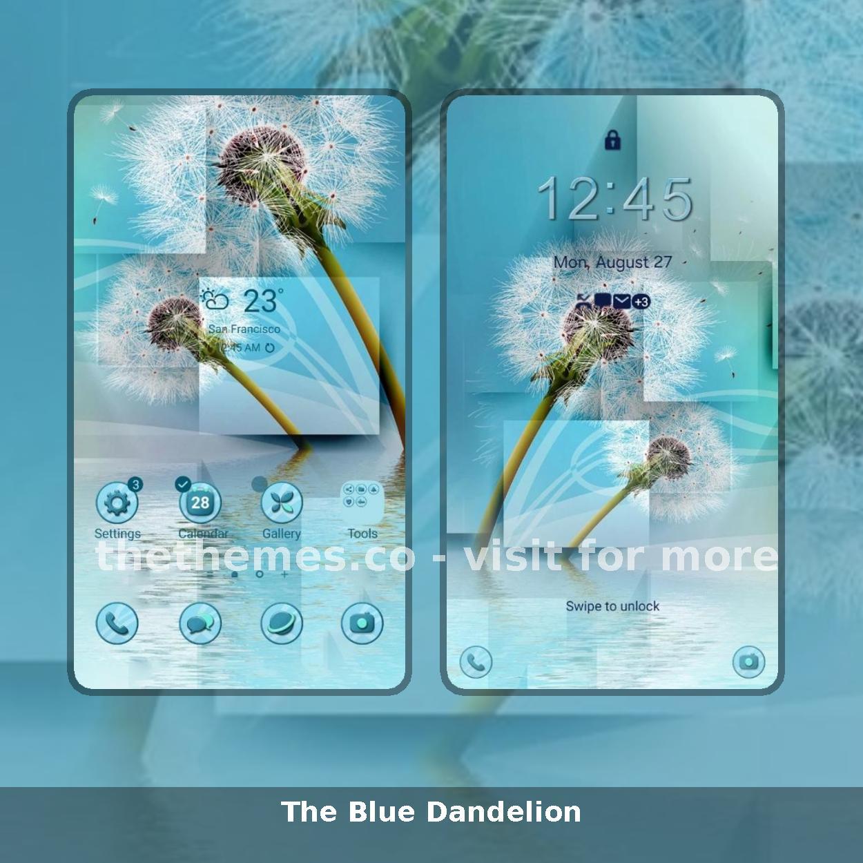 The Blue Dandelion