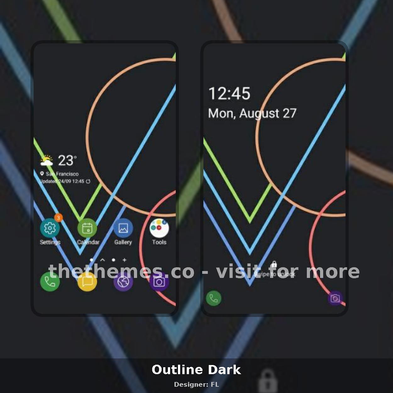 Outline Dark
