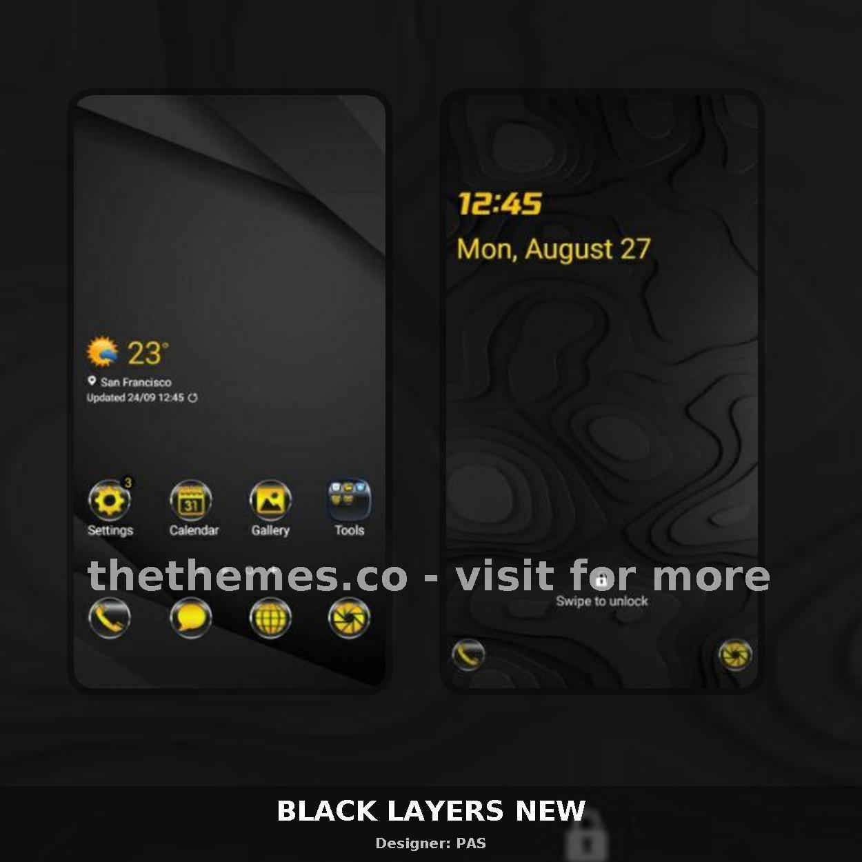 BLACK LAYERS NEW