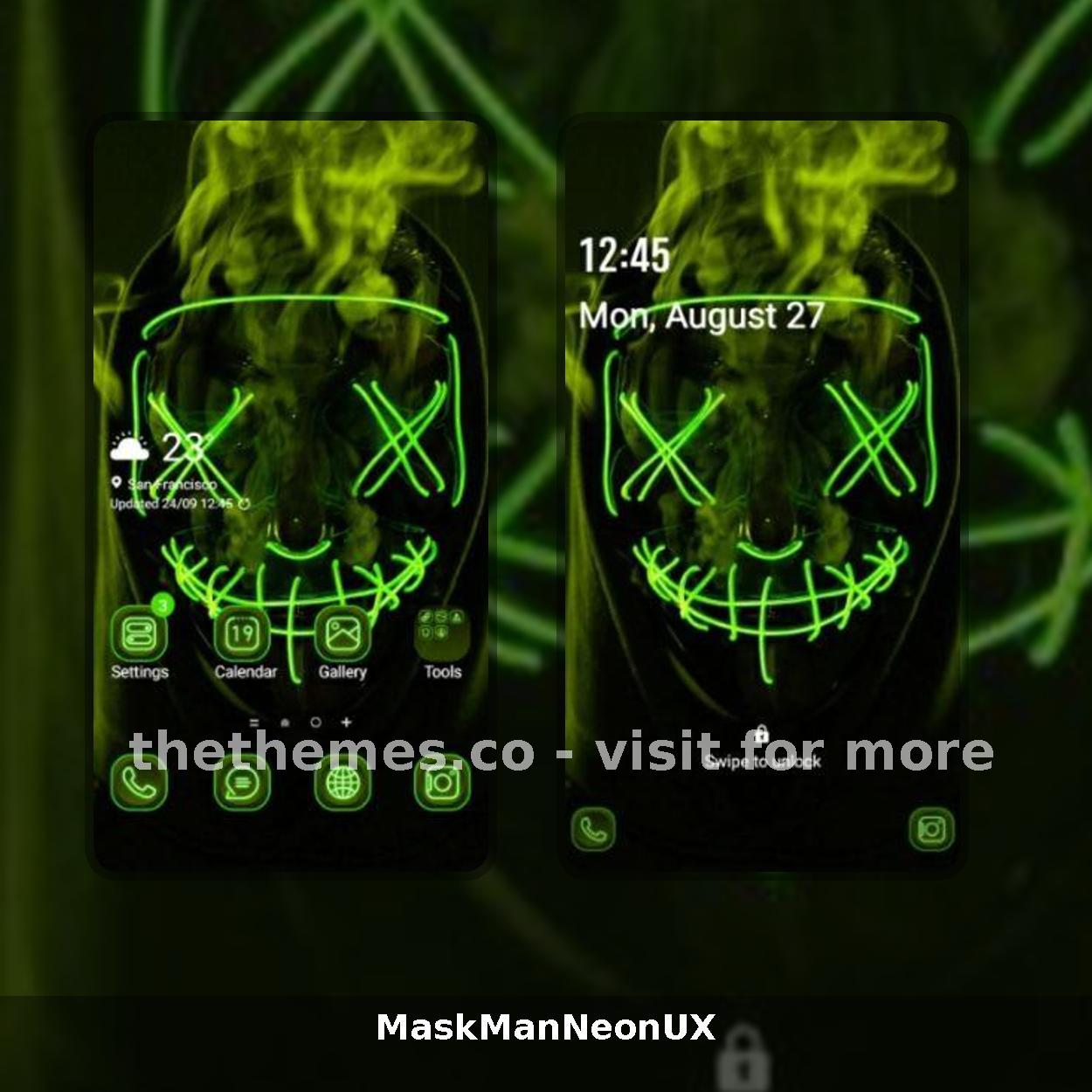 MaskManNeonUX
