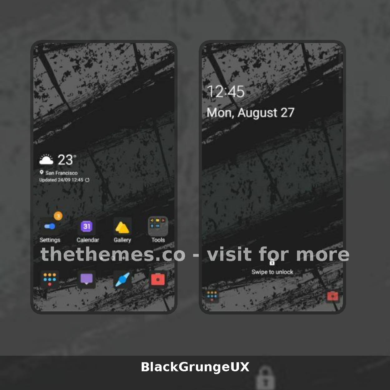BlackGrungeUX