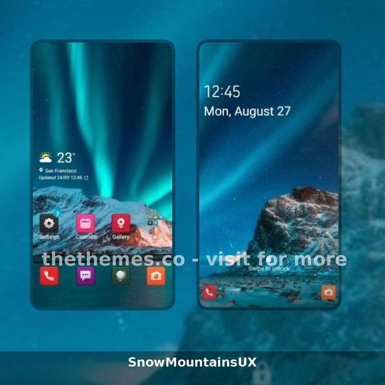 SnowMountainsUX