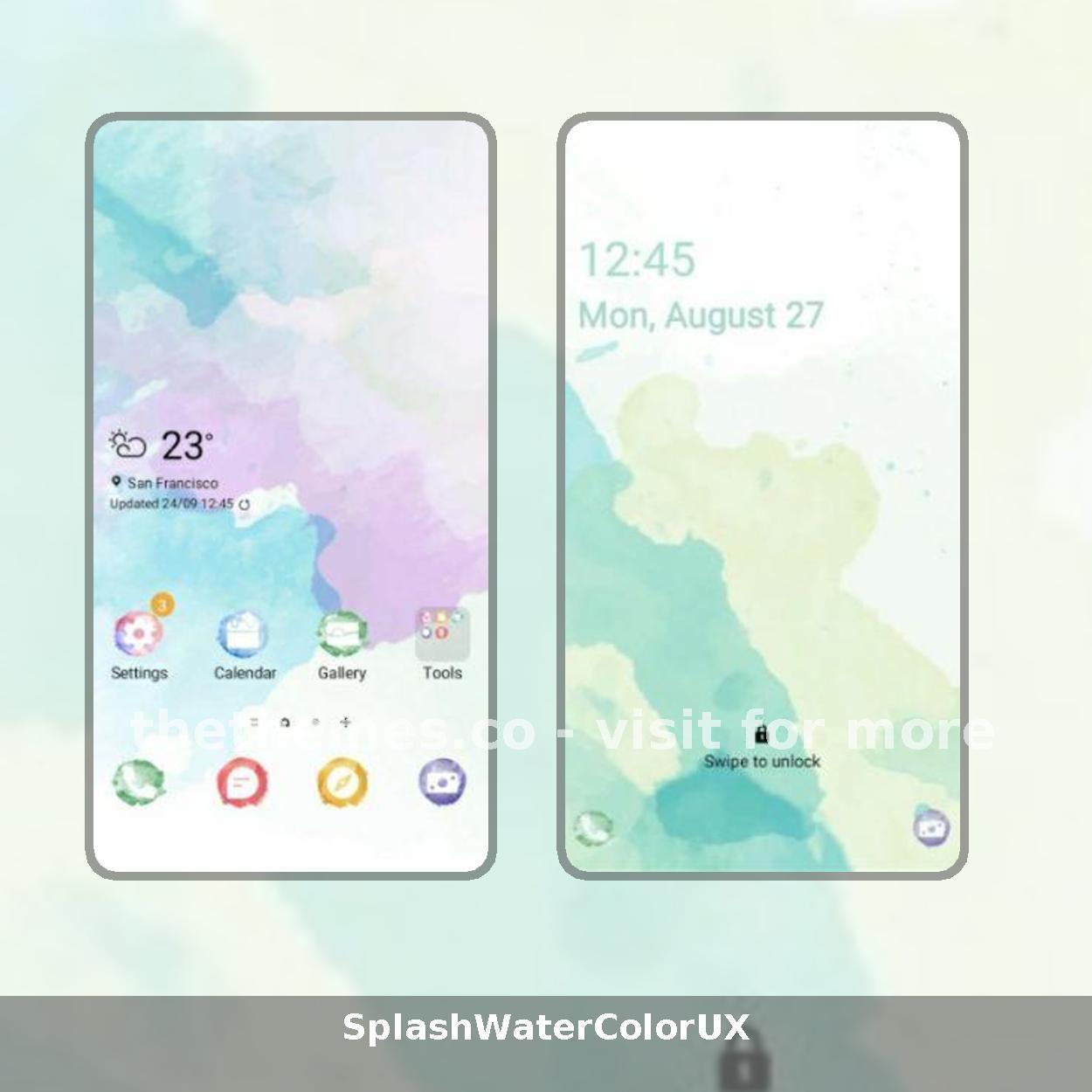 SplashWaterColorUX