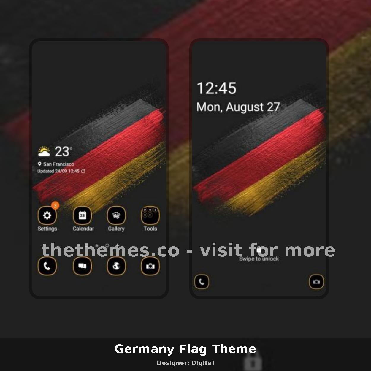 Germany Flag Theme