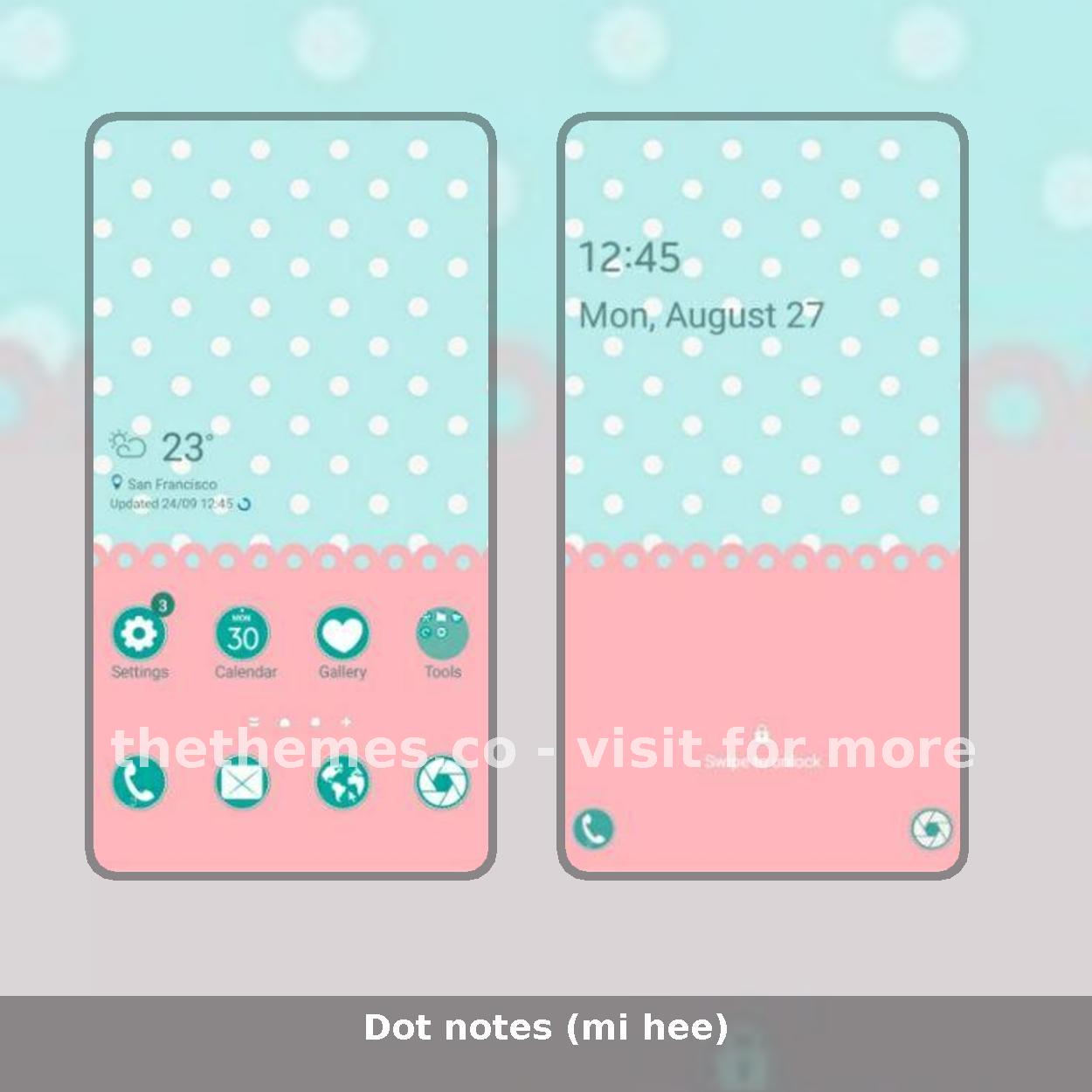 Dot notes (mi hee)