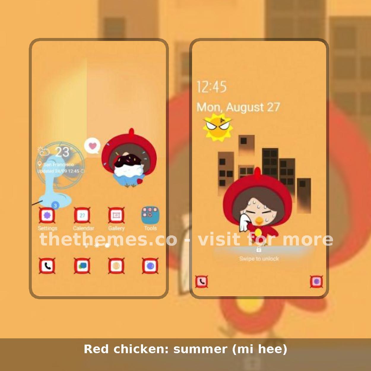Red chicken: summer (mi hee)
