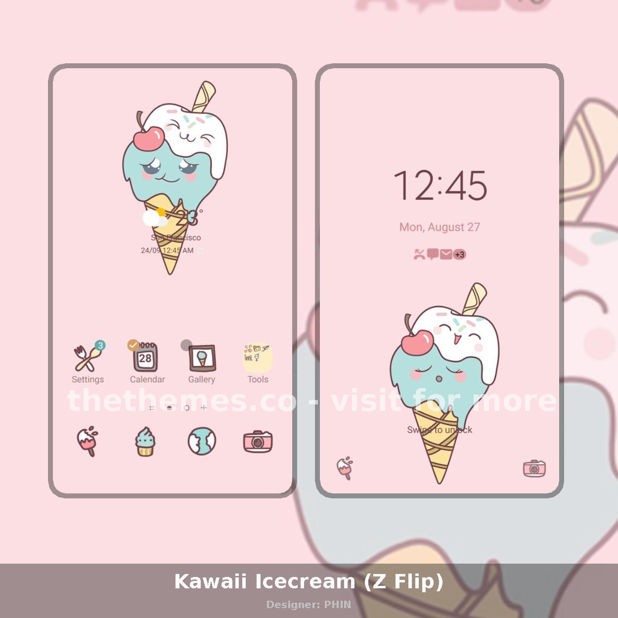 Kawaii Icecream (Z Flip)