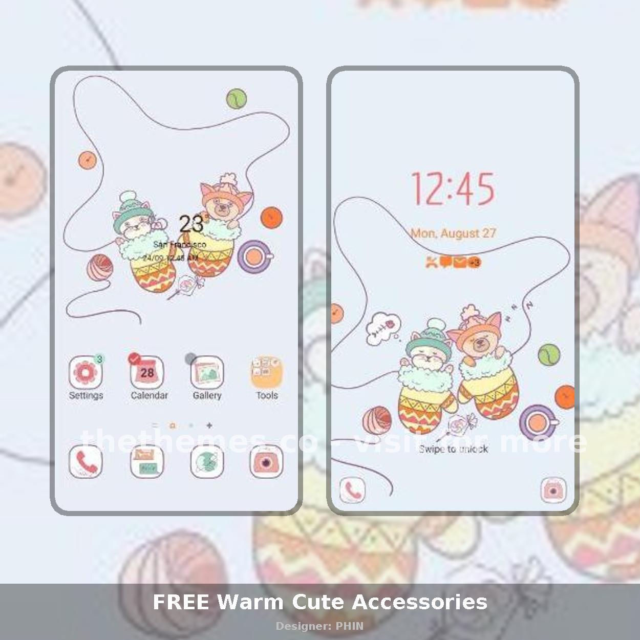 FREE Warm Cute Accessories