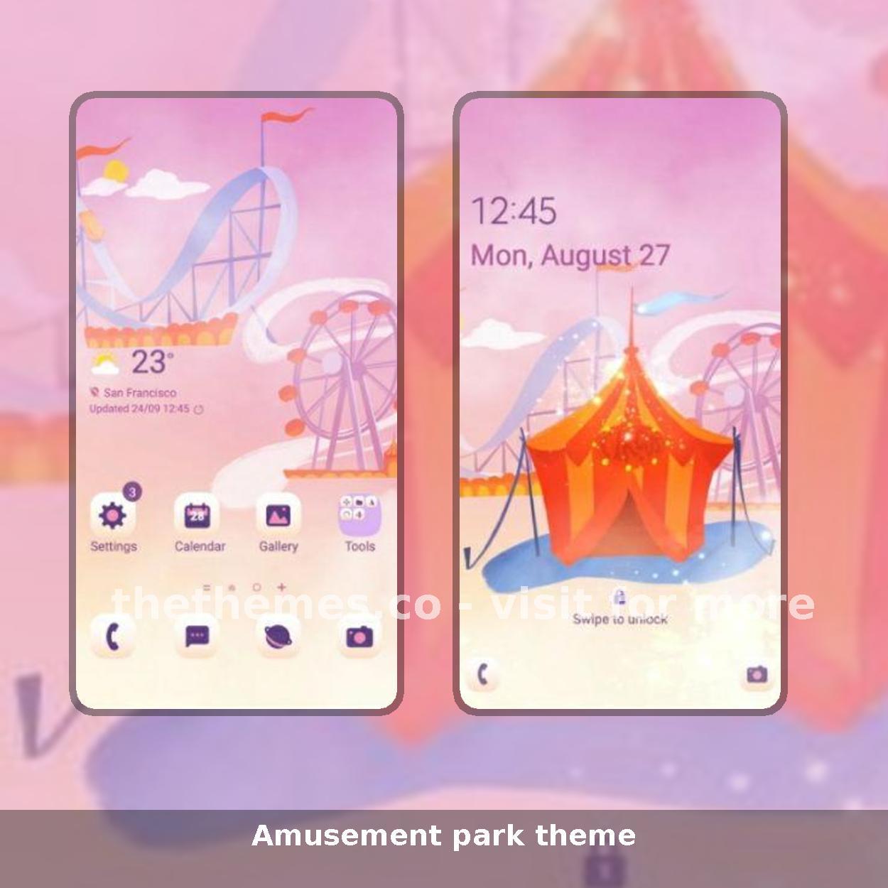 Amusement park theme