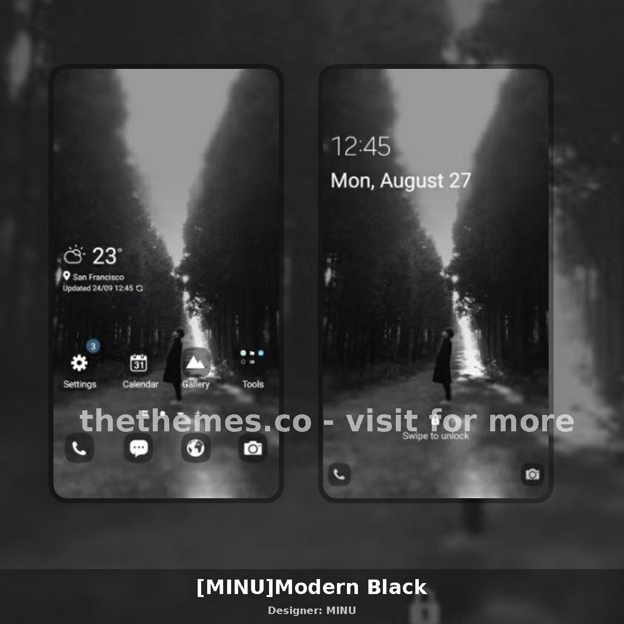 [MINU]Modern Black
