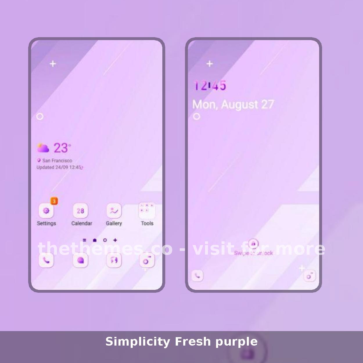Simplicity Fresh purple