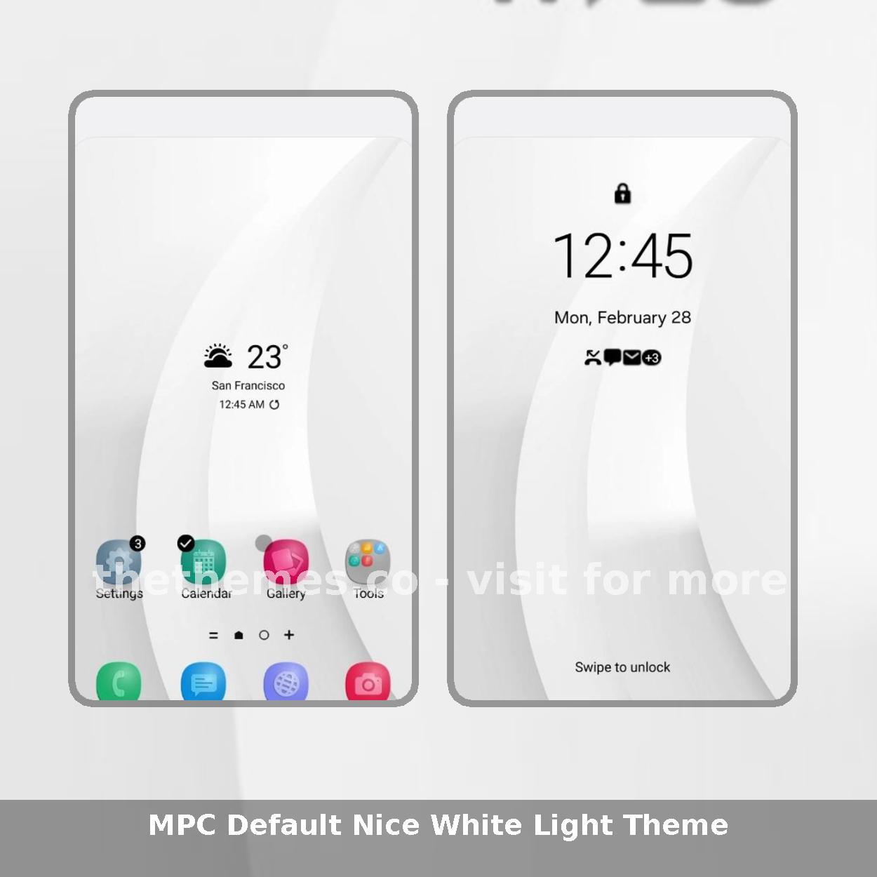 MPC Default Nice White Light Theme