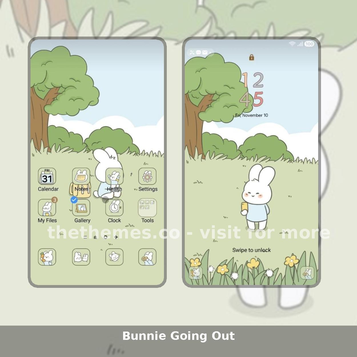 Bunnie Going Out
