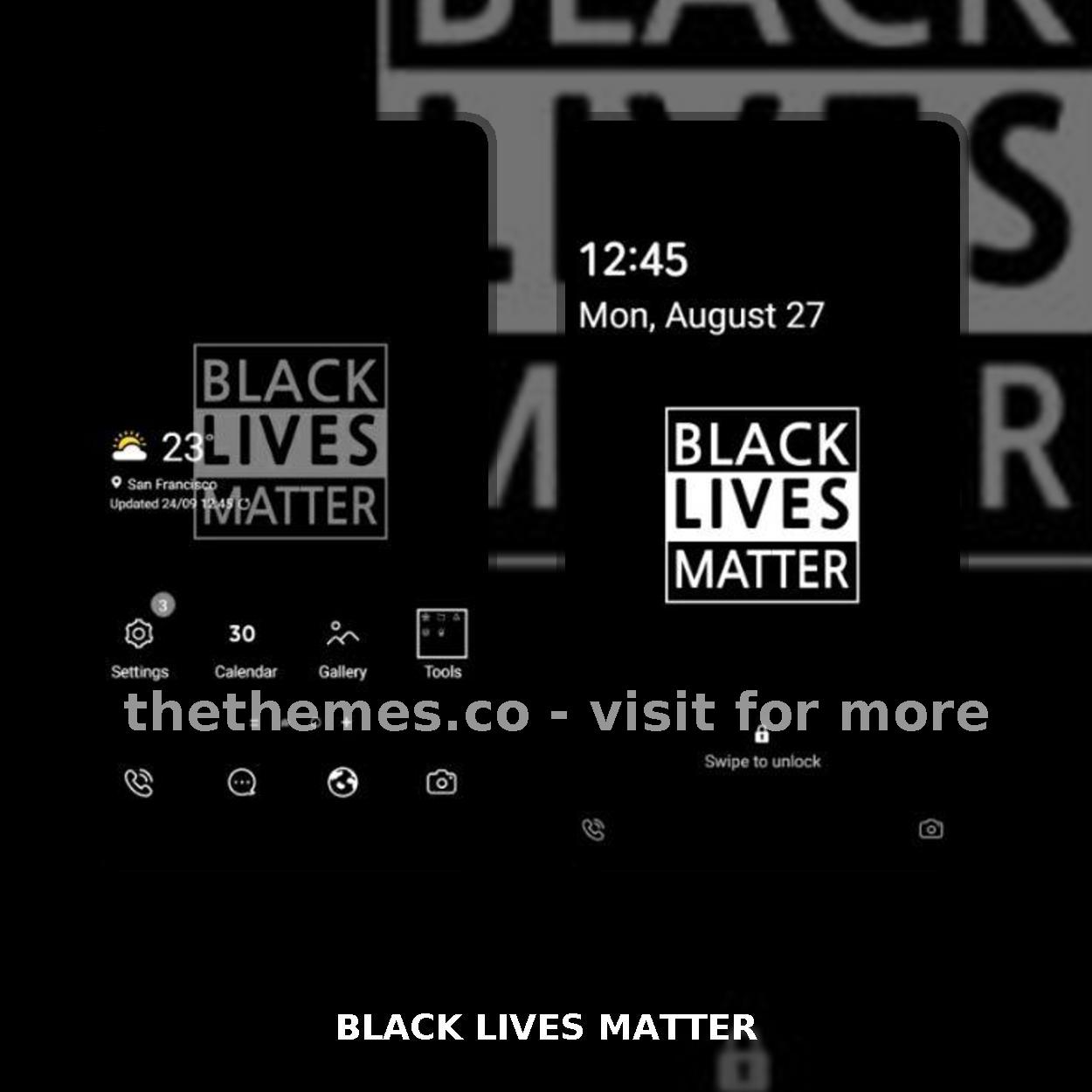 BLACK LIVES MATTER