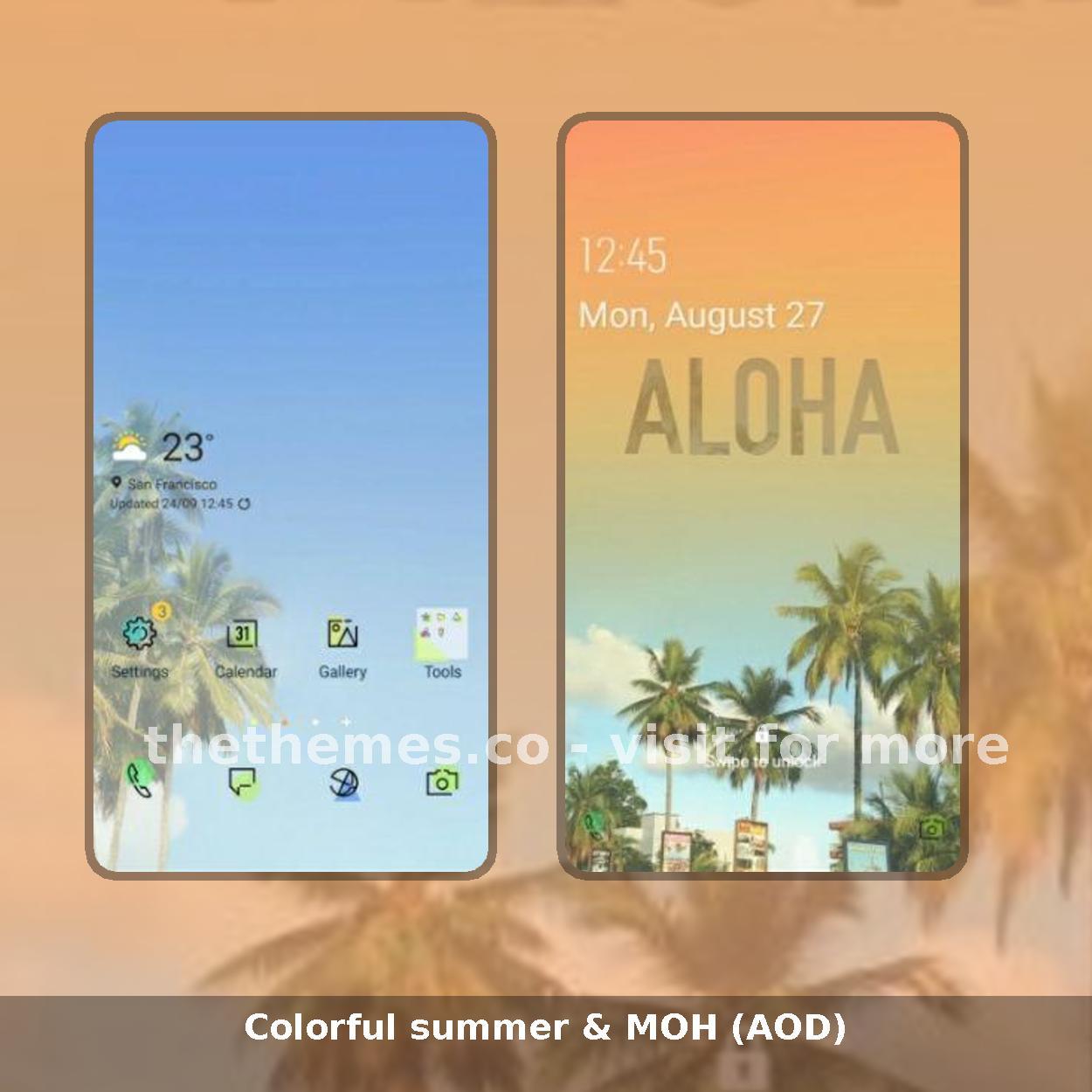 Colorful summer & MOH (AOD)