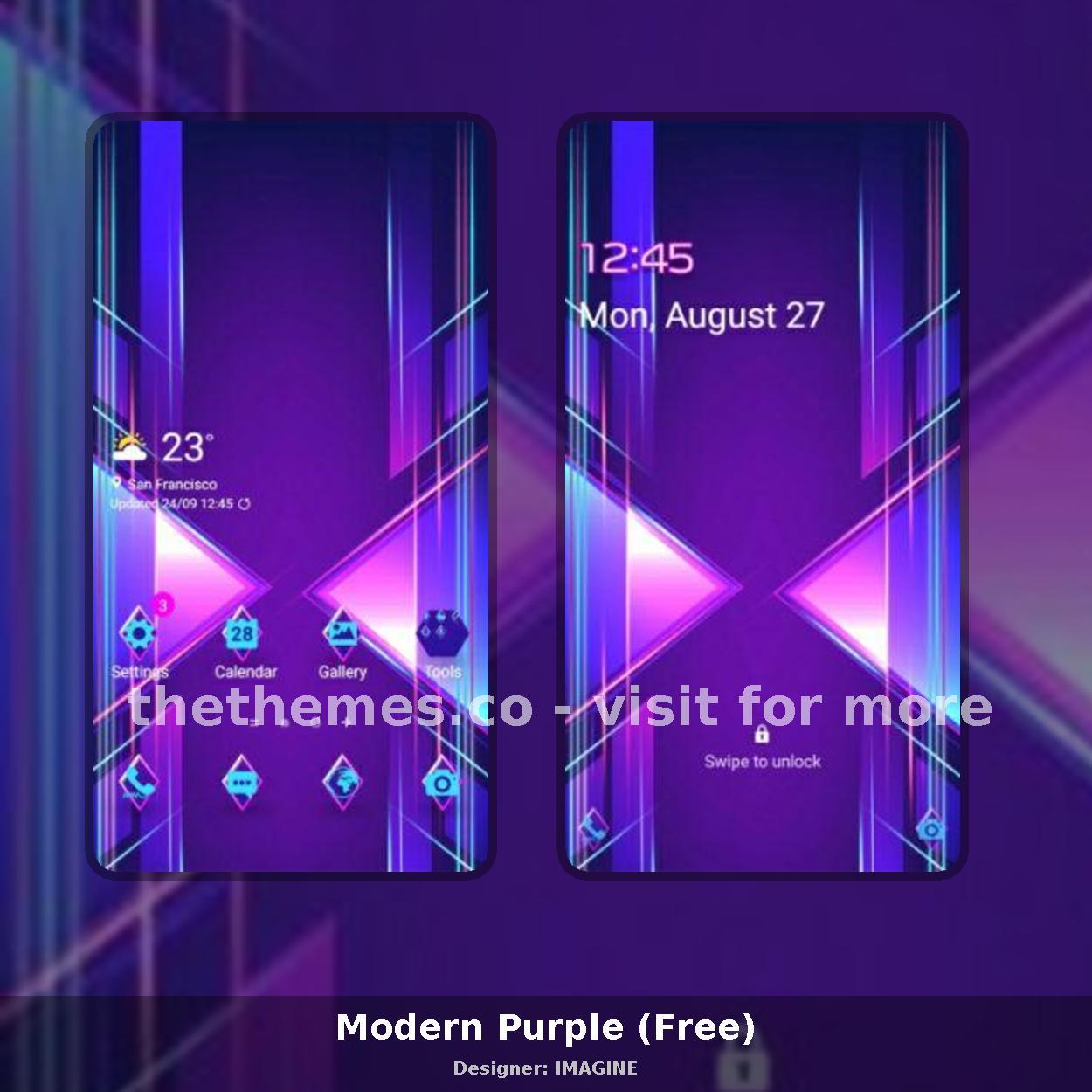 Modern Purple (Free)