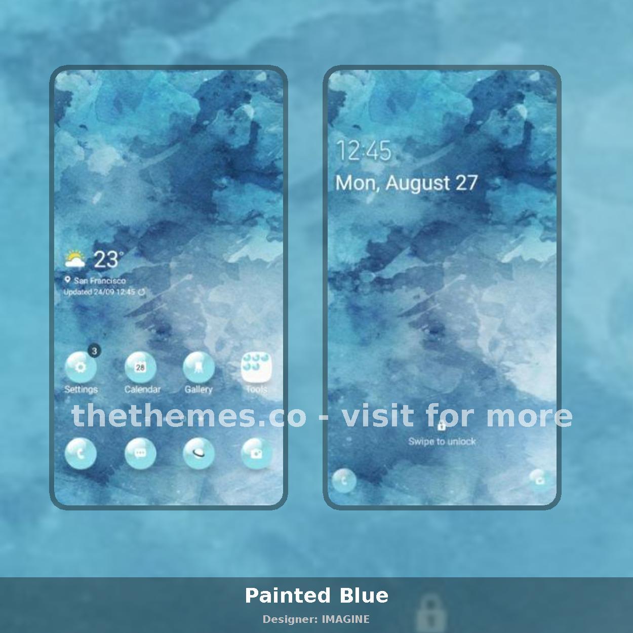 Painted Blue