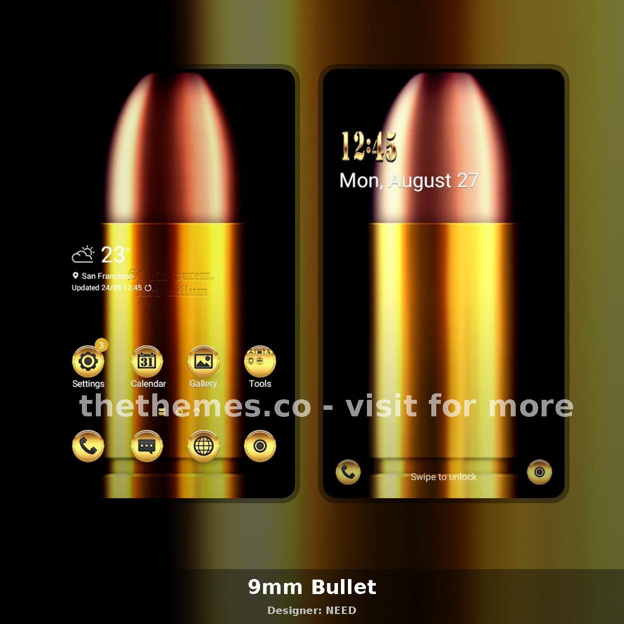 9mm Bullet