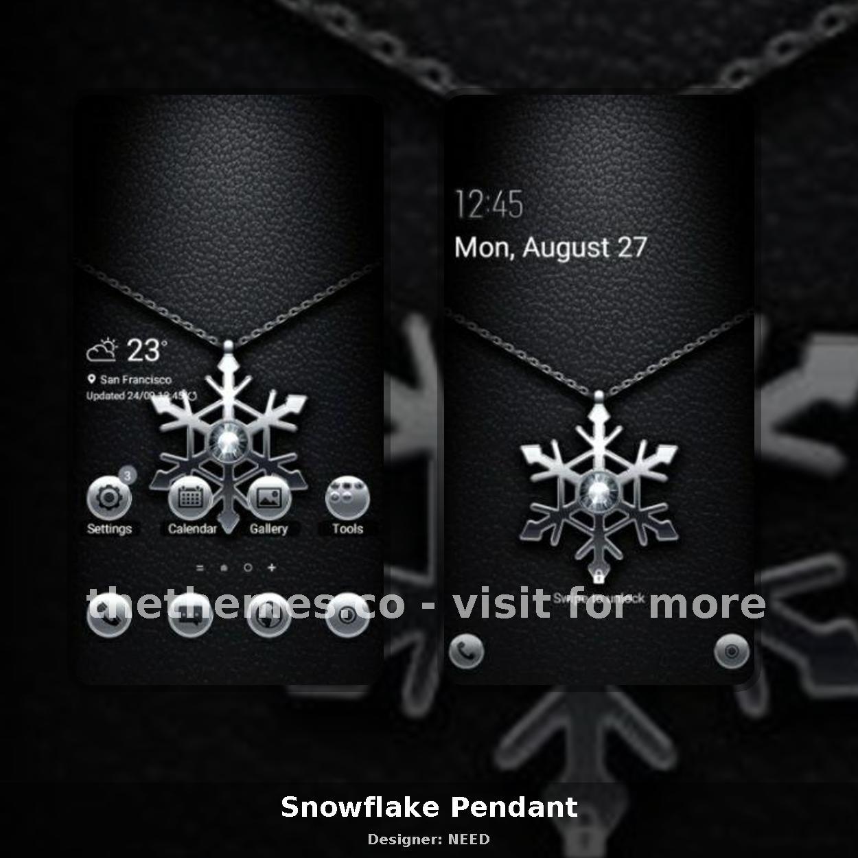 Snowflake Pendant