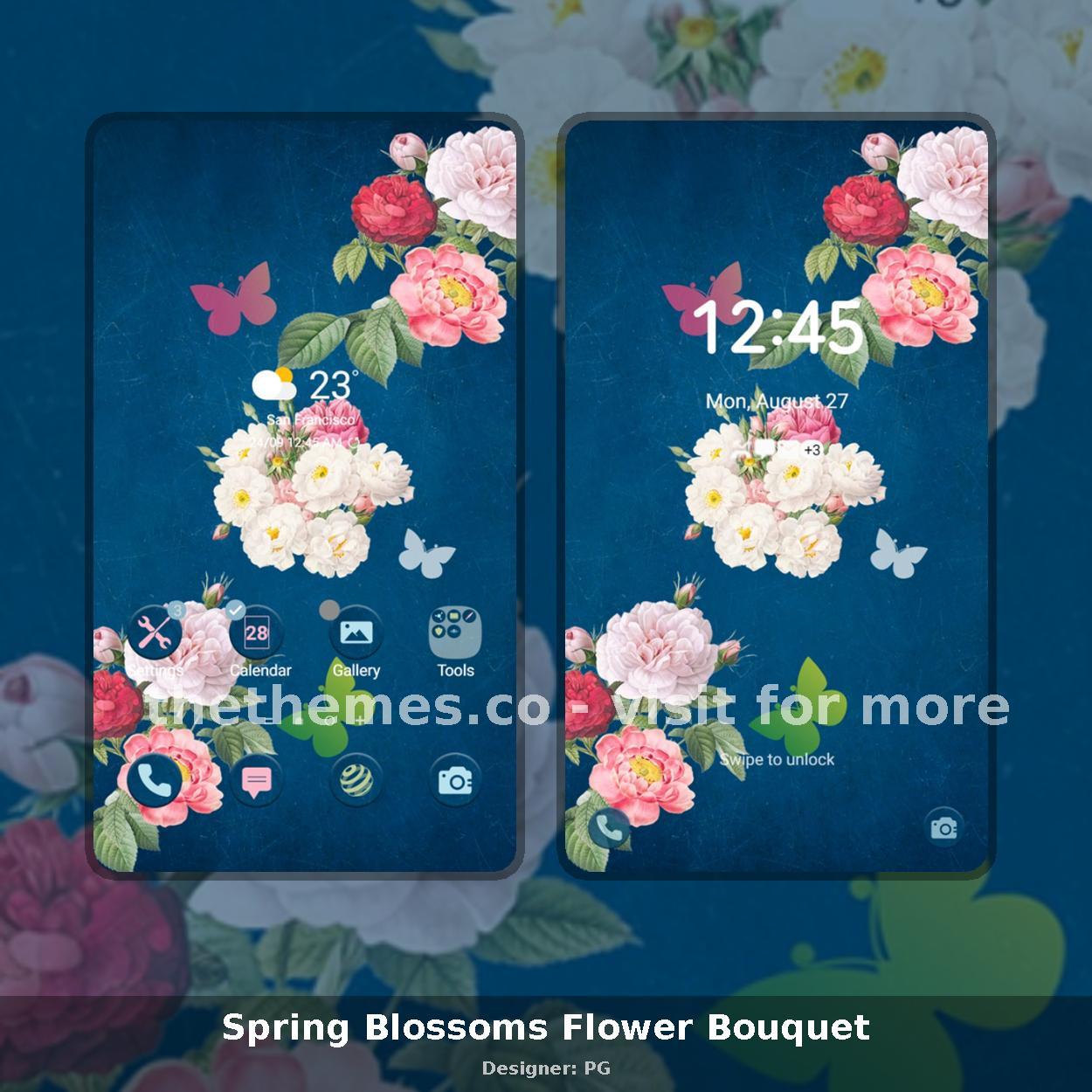 Spring Blossoms Flower Bouquet