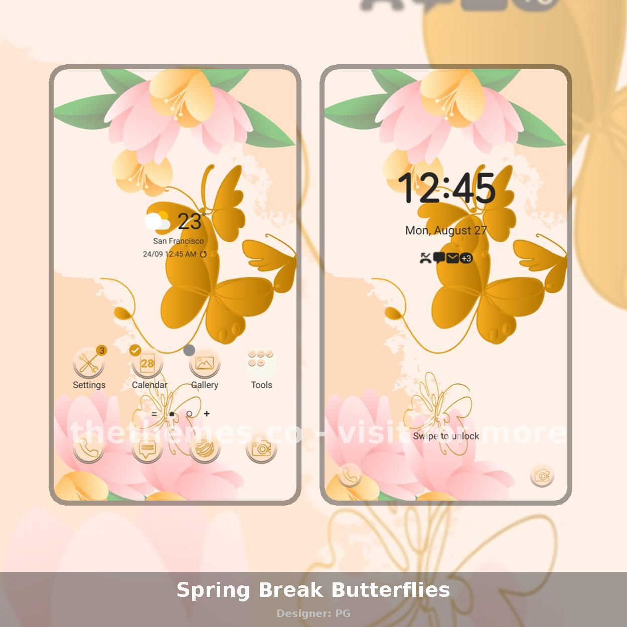 Spring Break Butterflies