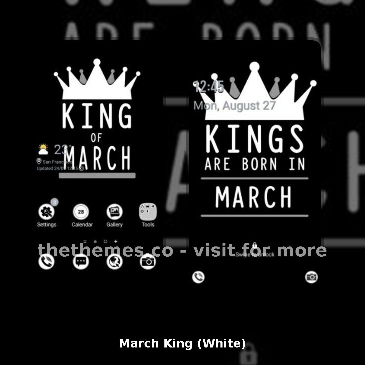 March King (White)