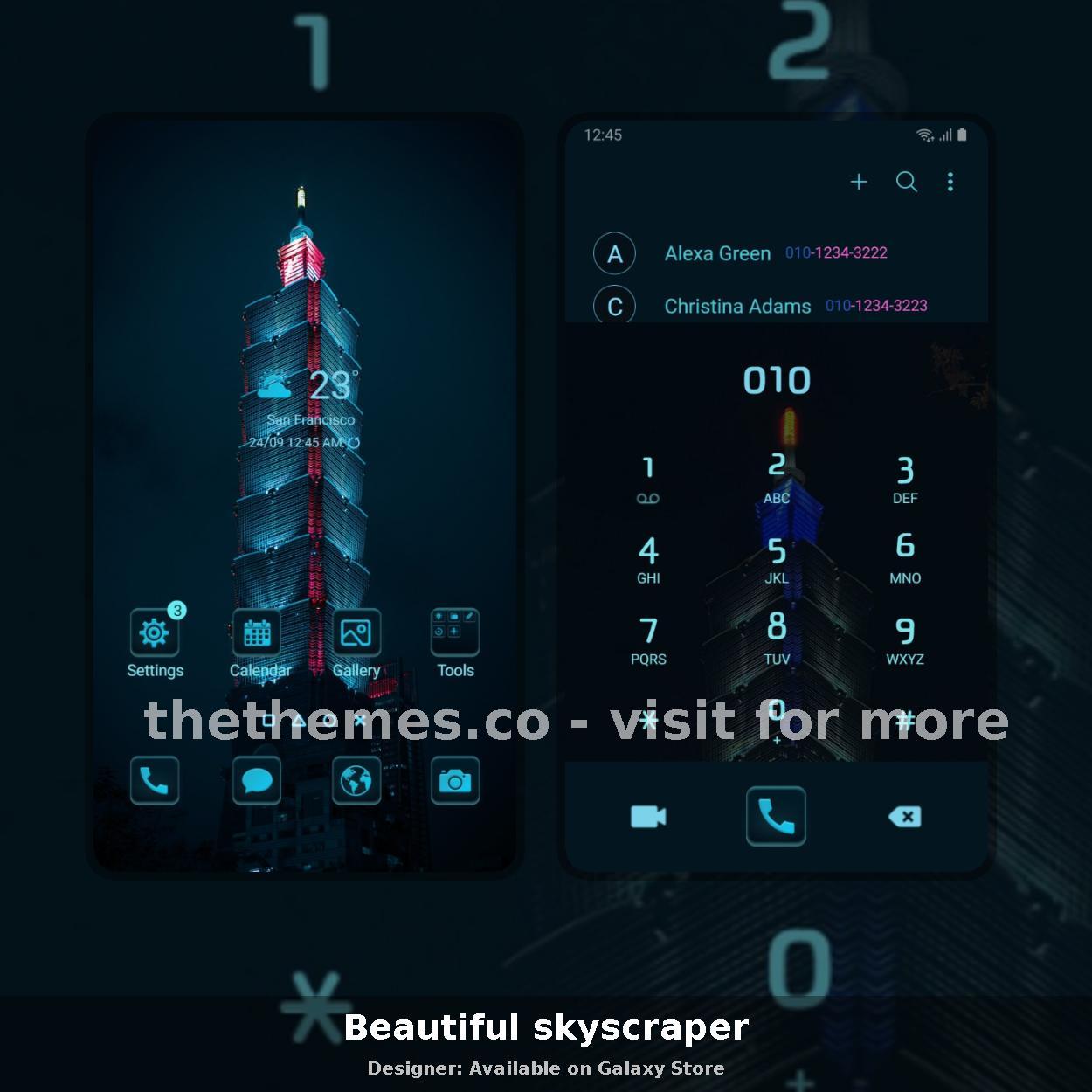 Beautiful skyscraper