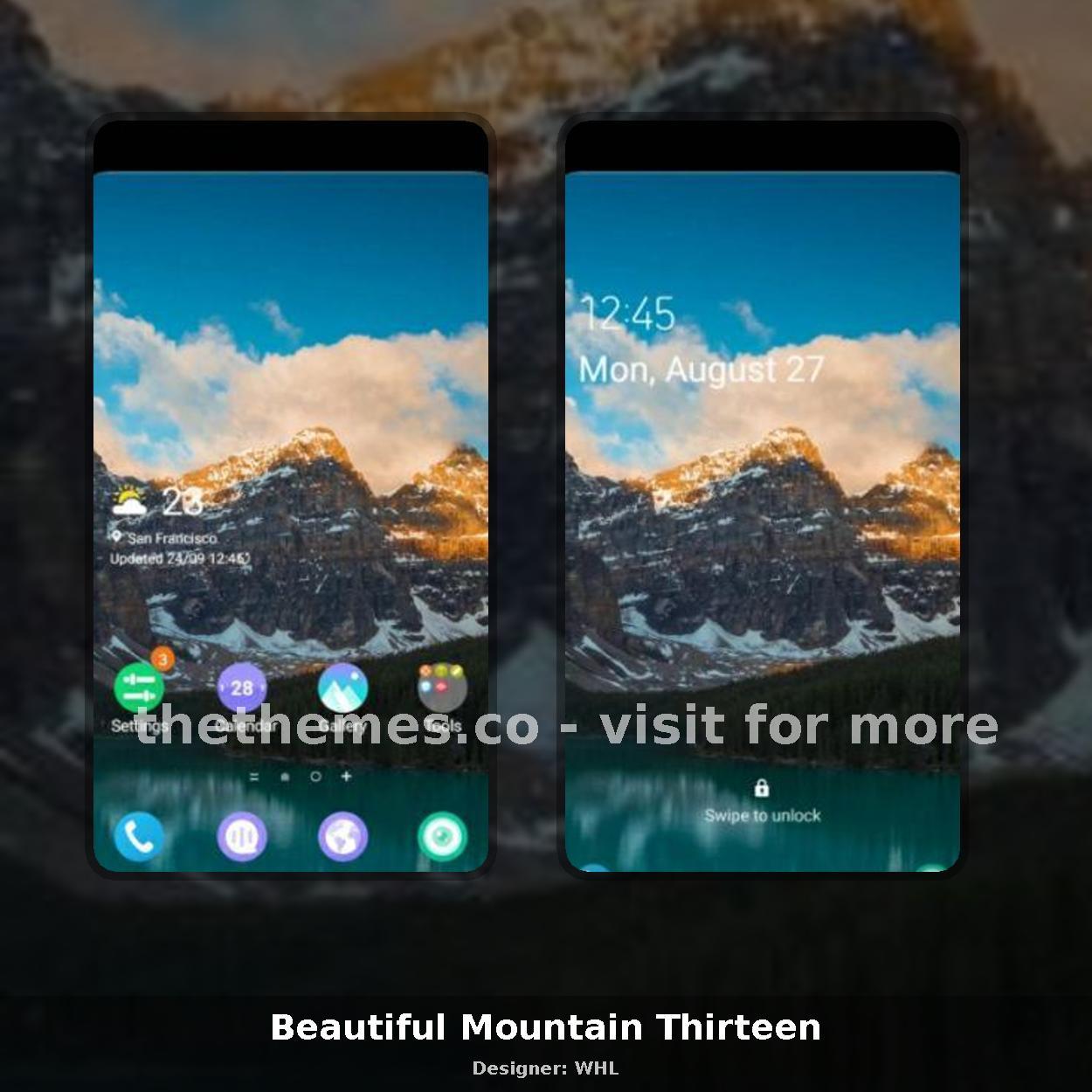 Beautiful Mountain Thirteen