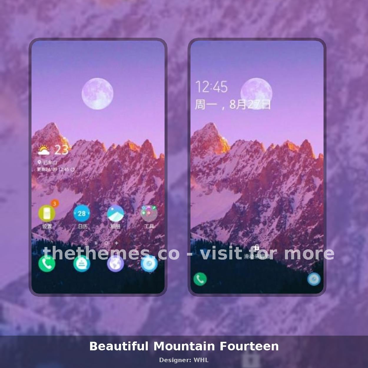 Beautiful Mountain Fourteen