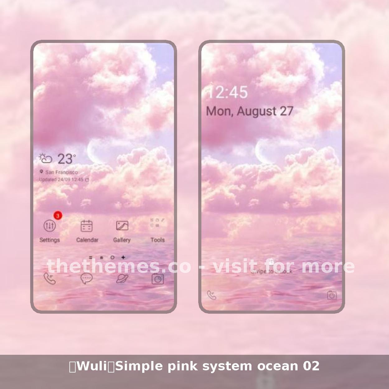 【Wuli】Simple pink system ocean 02
