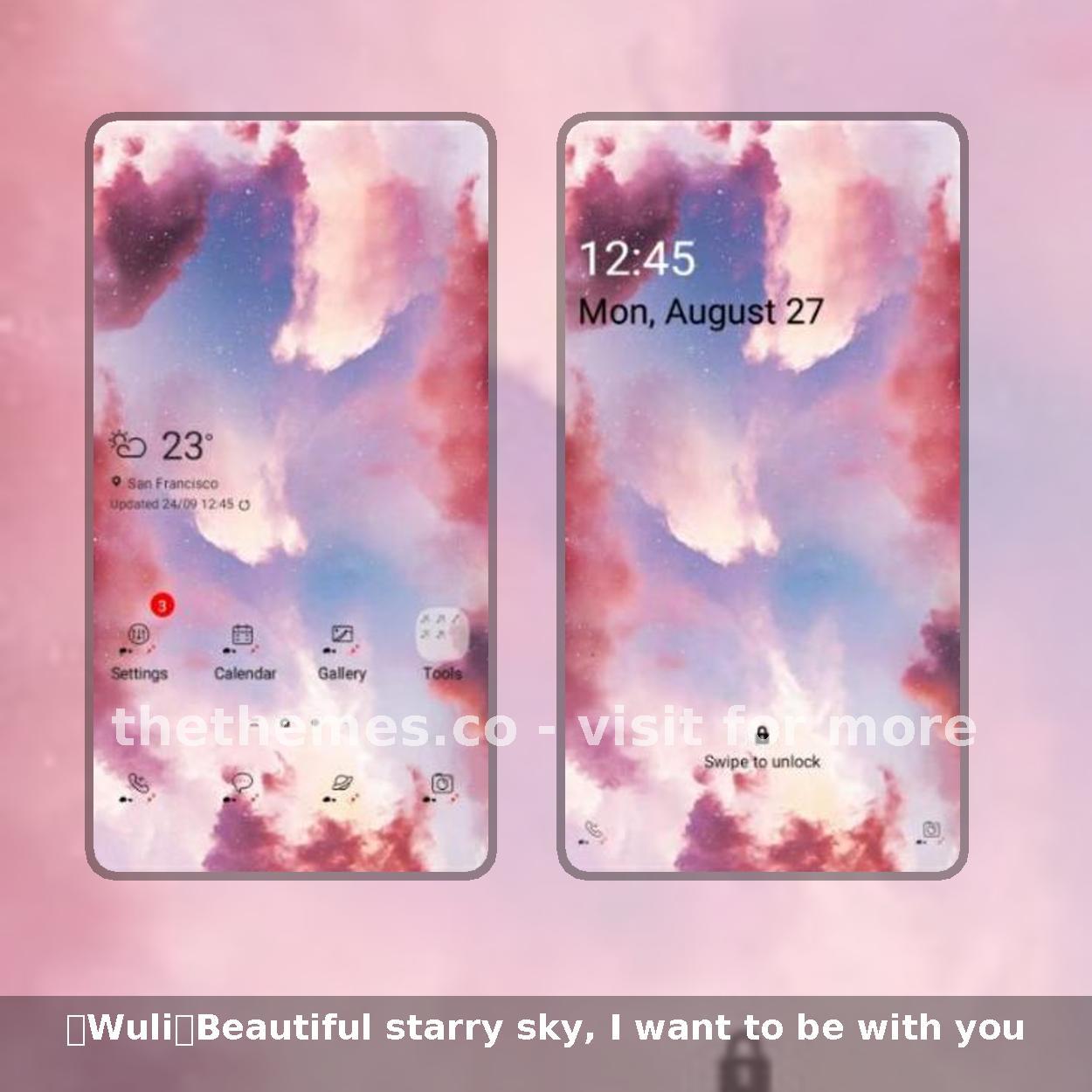 【Wuli】Beautiful starry sky, I want to be with you