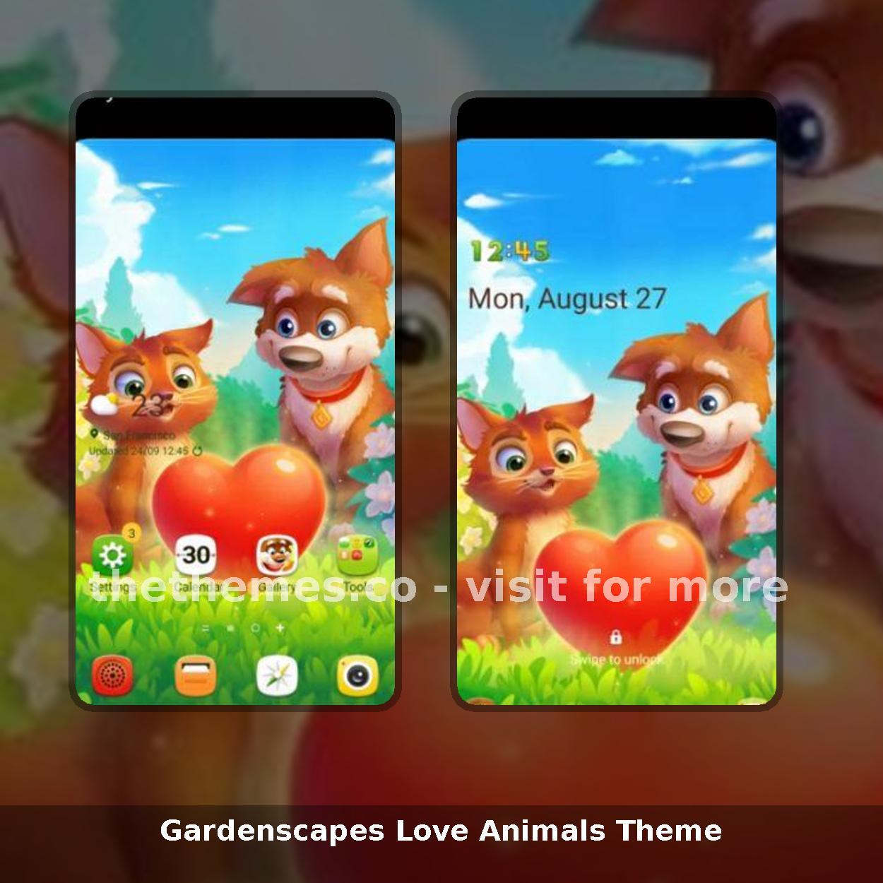 Gardenscapes Love Animals Theme
