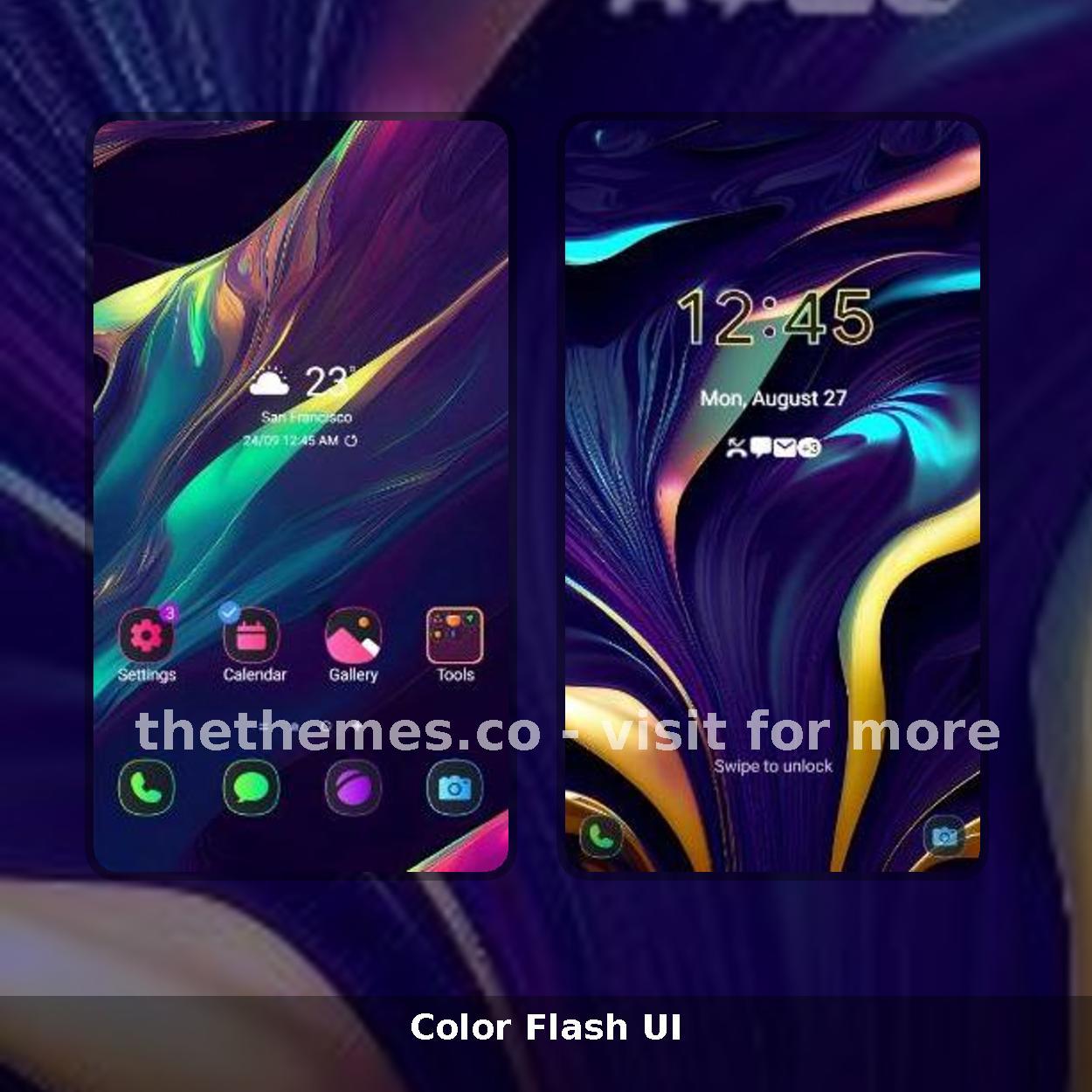 Color Flash UI