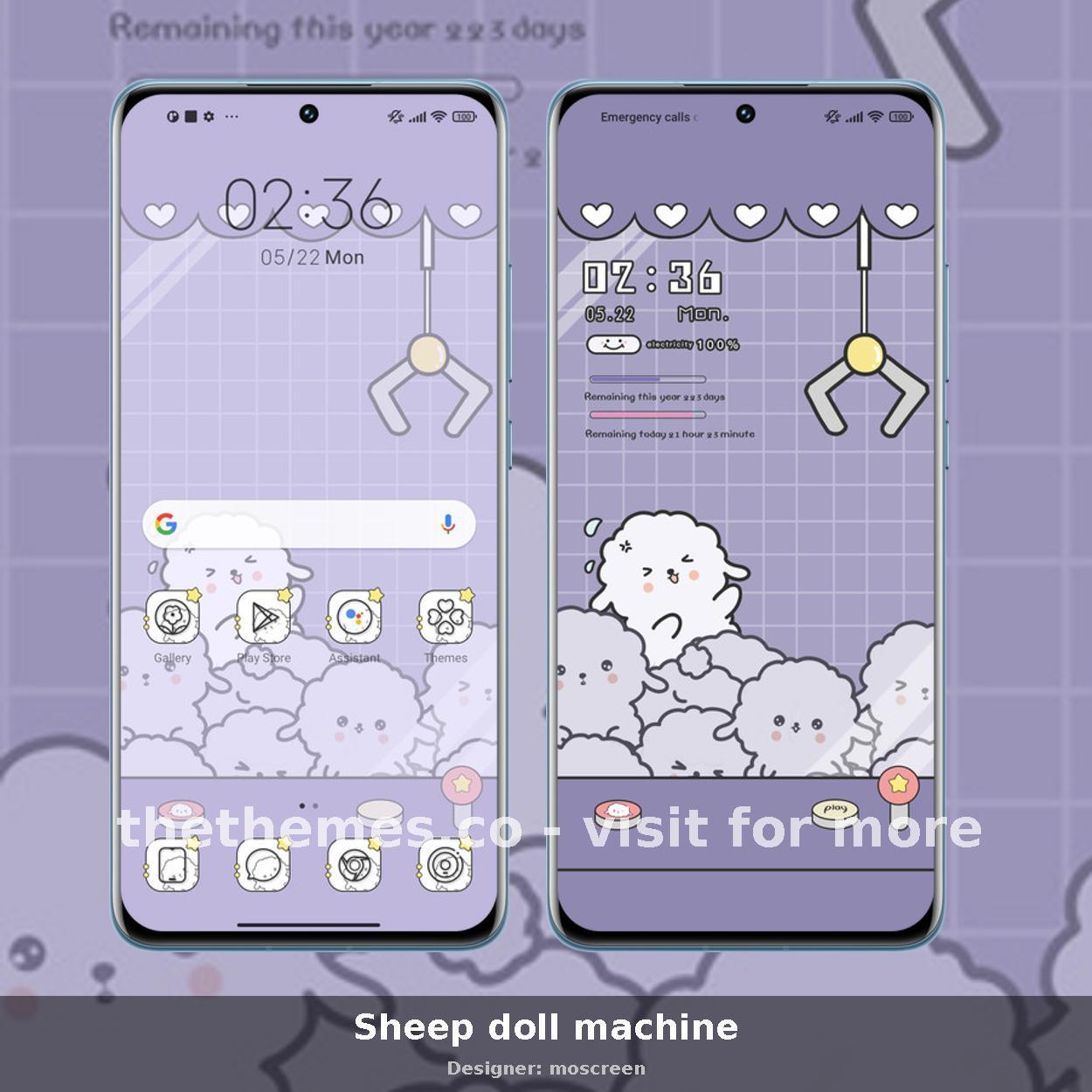 Sheep doll machine