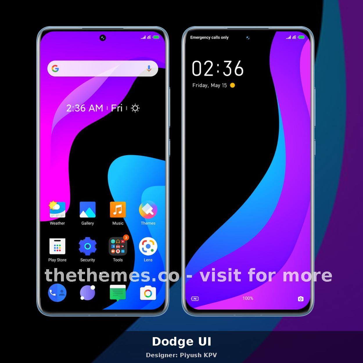 Dodge UI