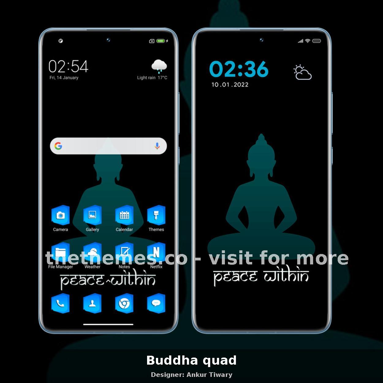 Buddha quad