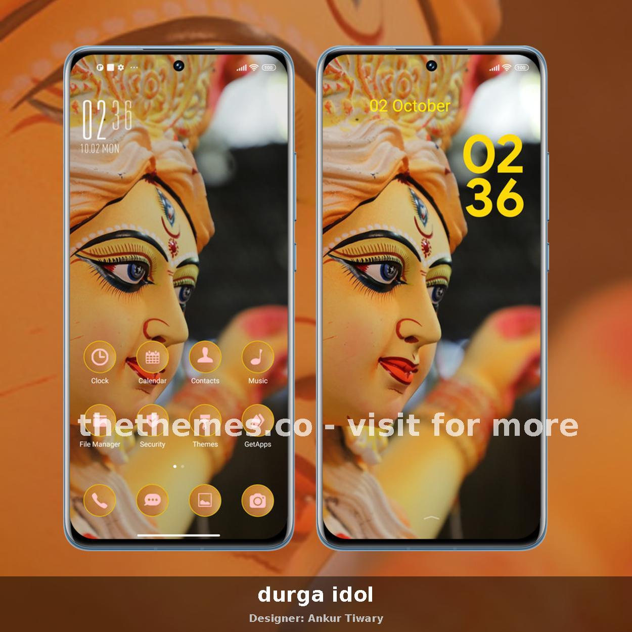 durga idol