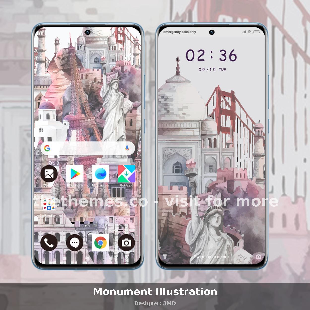 Monument Illustration