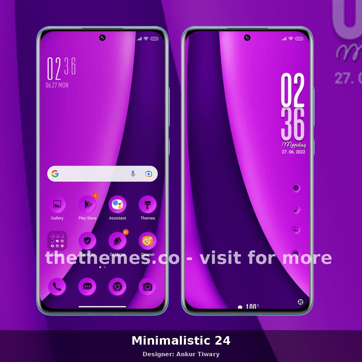 Minimalistic 24