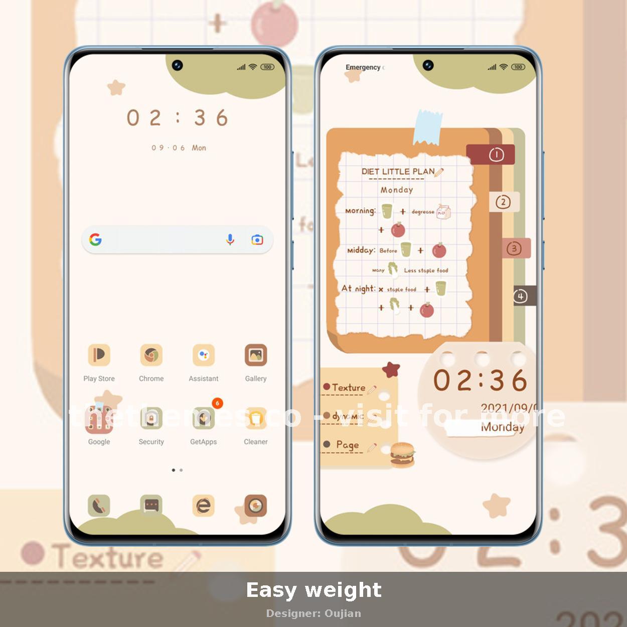 Easy weight