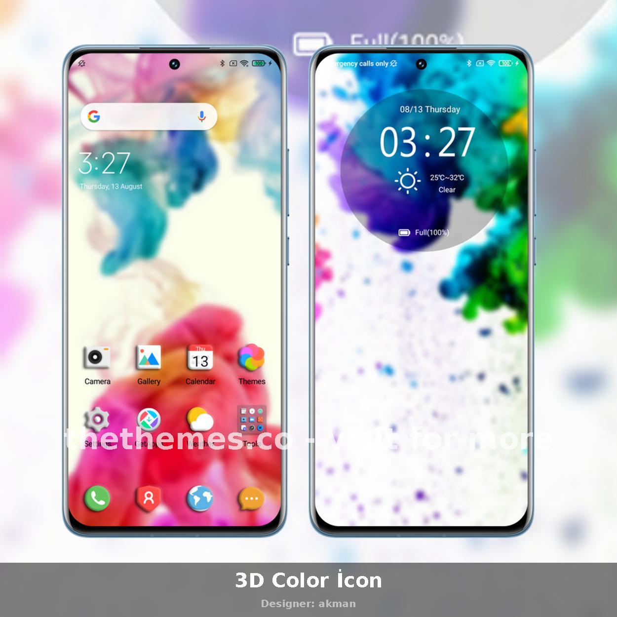 3D Color İcon