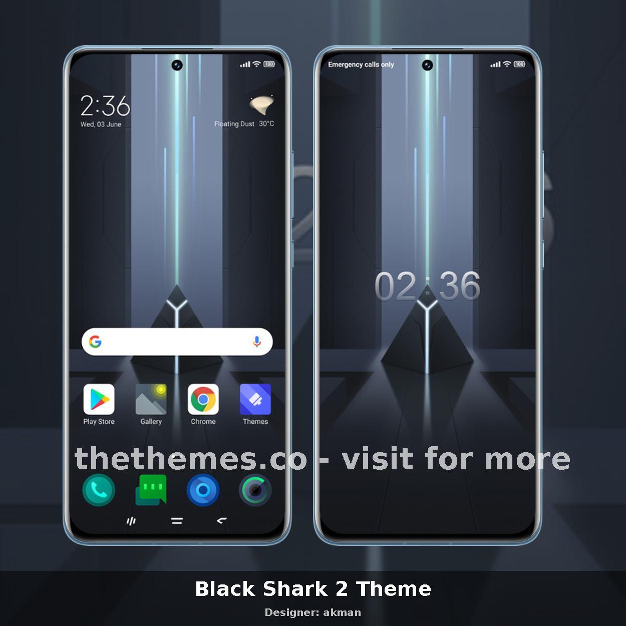 Black Shark 2 Theme