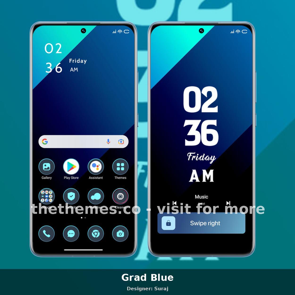 Grad Blue