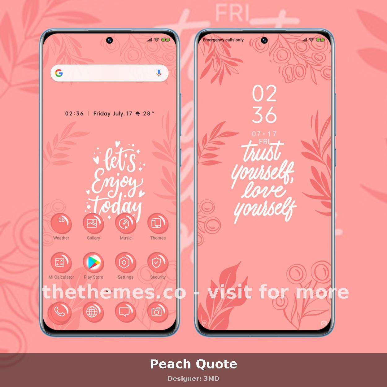 Peach Quote